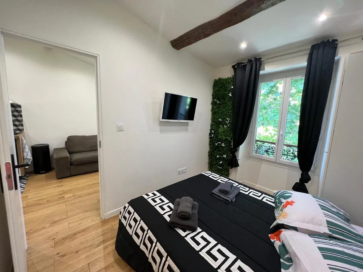 T2 Centre Ville Au Calme Absolue Marseille Apartmán
